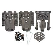 Vega Holster 8K35 – “T.B.C. – THE BUCKLE CONNECT” ĀTRĀ ATSAISTĪŠANAS/SAVIENOŠANAS SISTĒMA pistoles makstīm 8K35_black_set_lynxgear